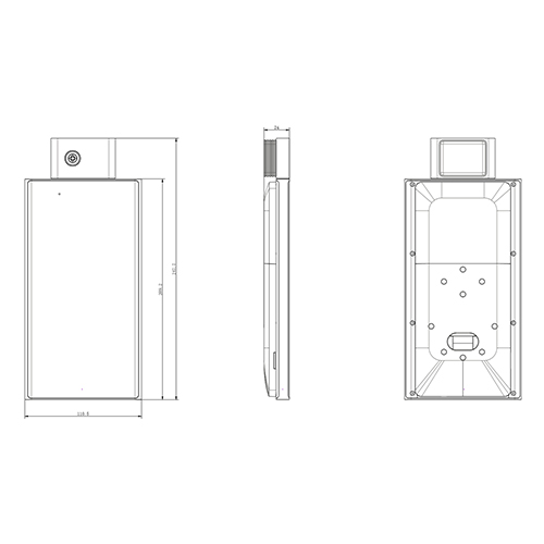 ?？低曢T禁一體機DS-K1T673系列測溫人臉門禁一體機