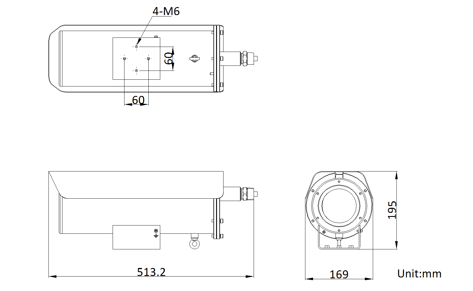 DS-2DB4223-CX(T5)產(chǎn)品尺寸